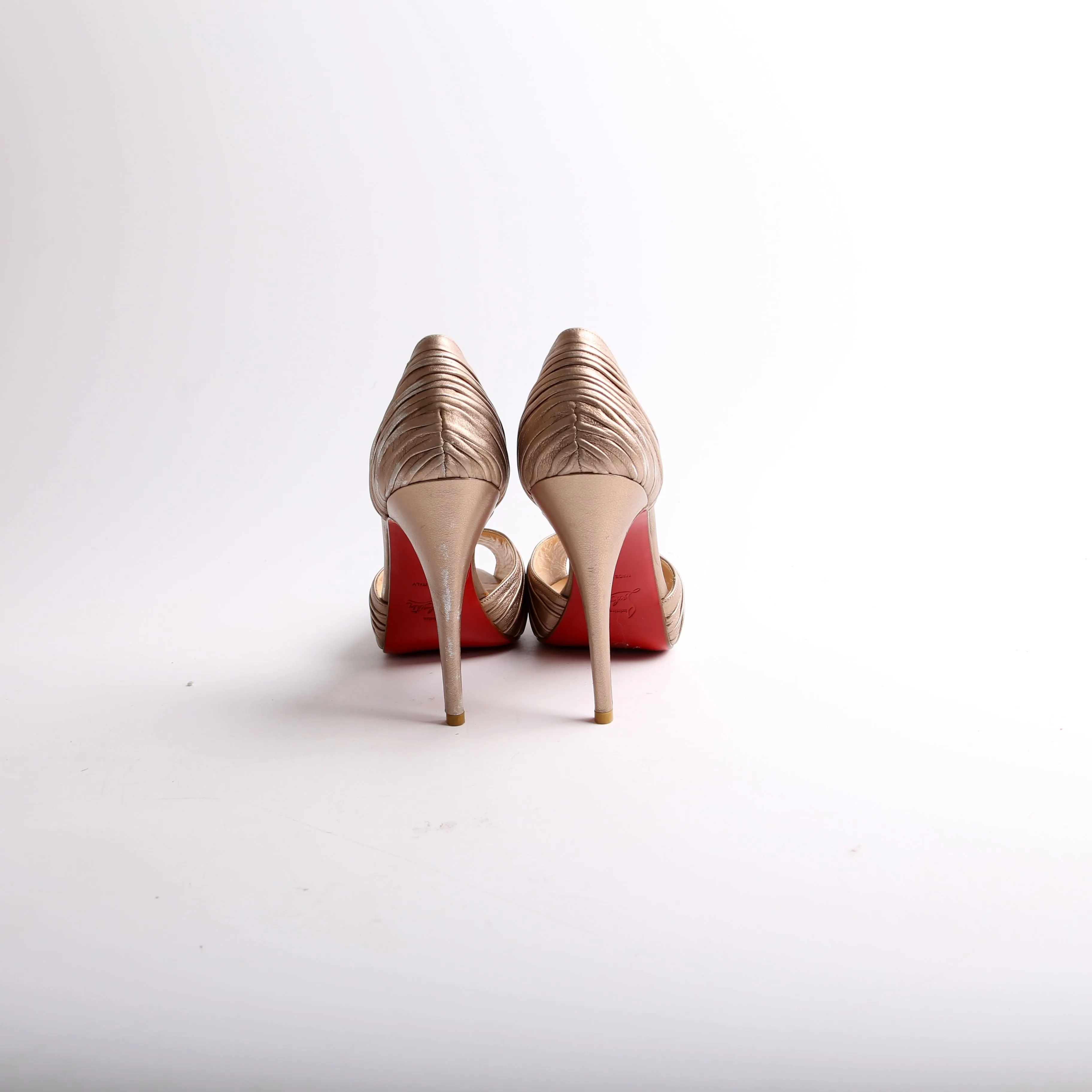 Armadillo Open Toe Pumps Size 38