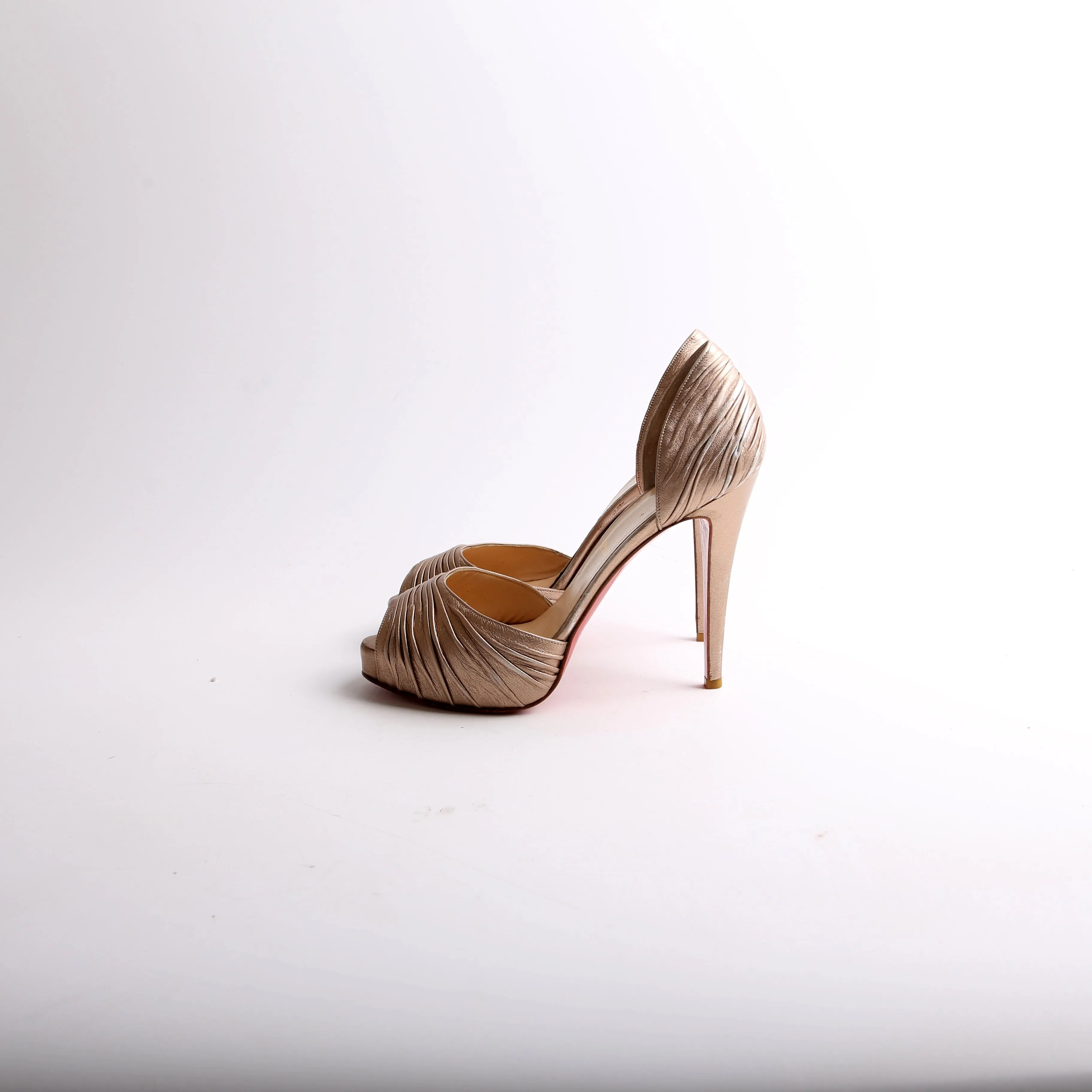 Armadillo Open Toe Pumps Size 38