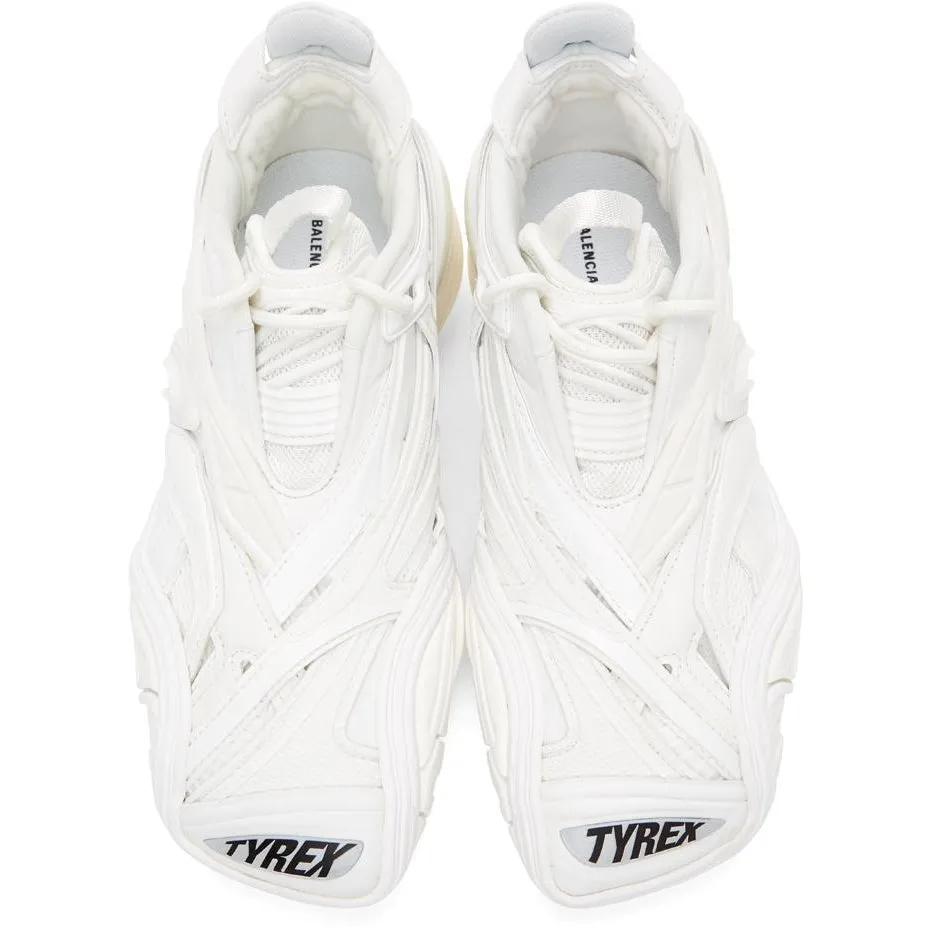 Balenciaga White Tyrex Sneakers