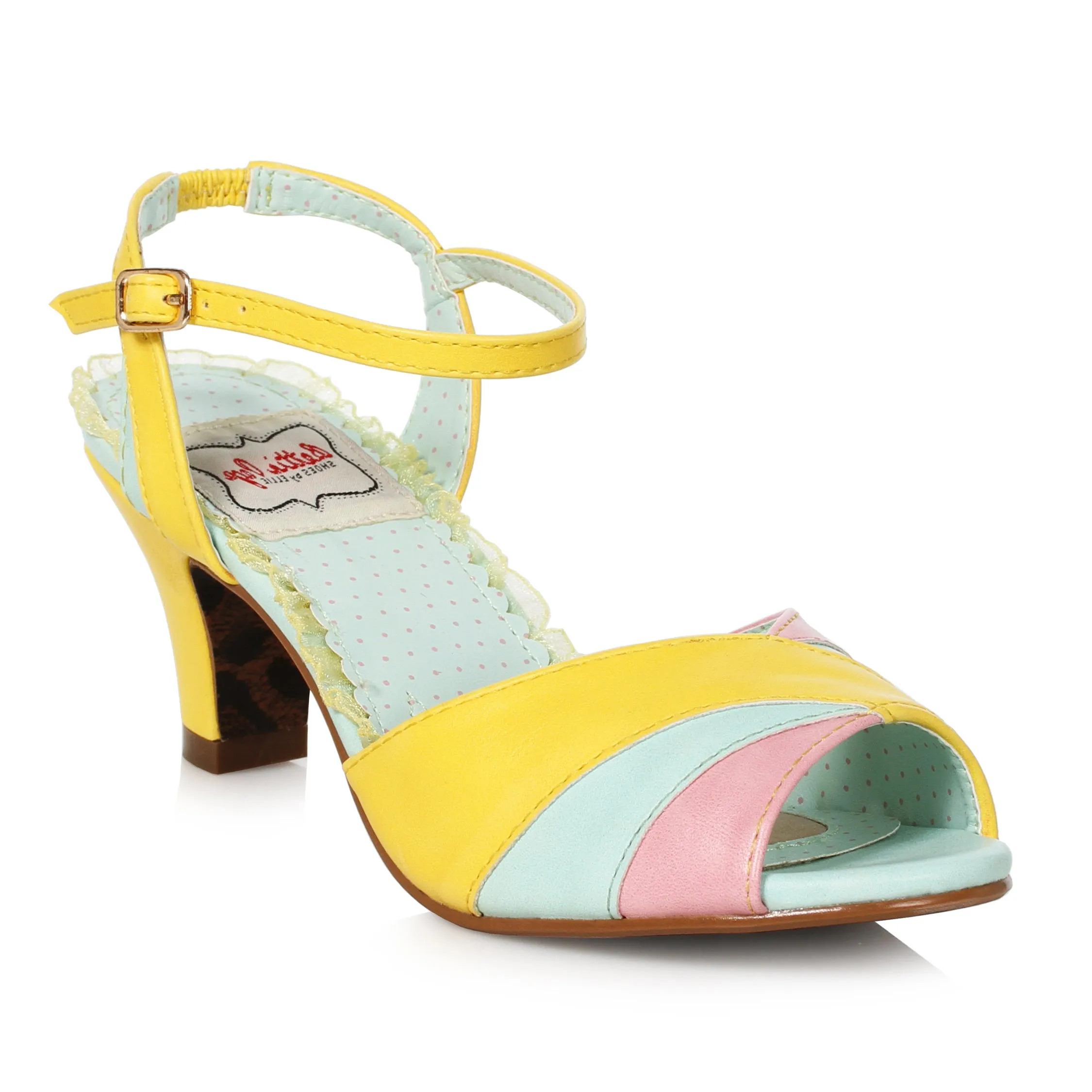 BP250-DAPHNE 2.5" Open Toe Sandal with Buckle Closure