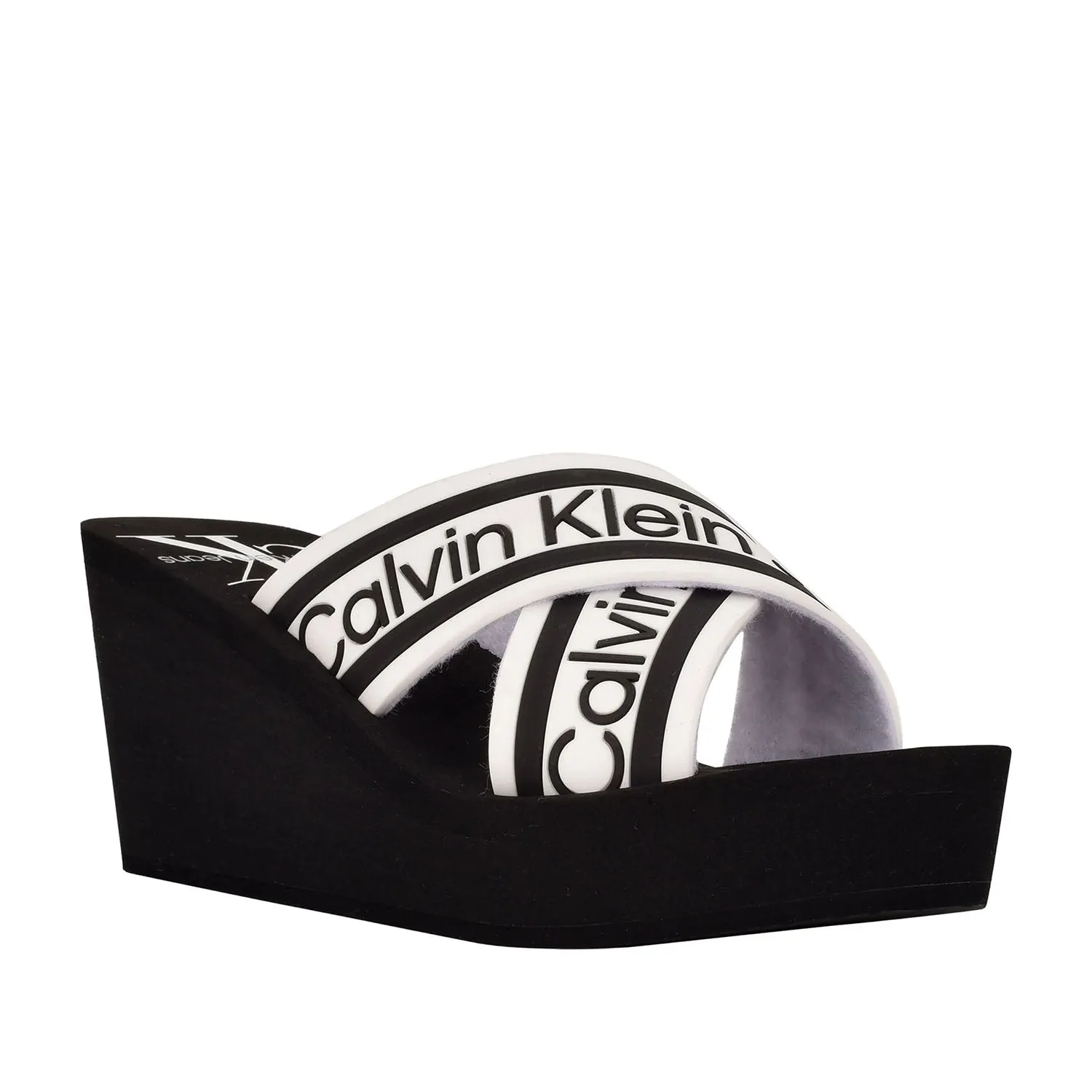 Calvin Klein Women's Resort in White/Black