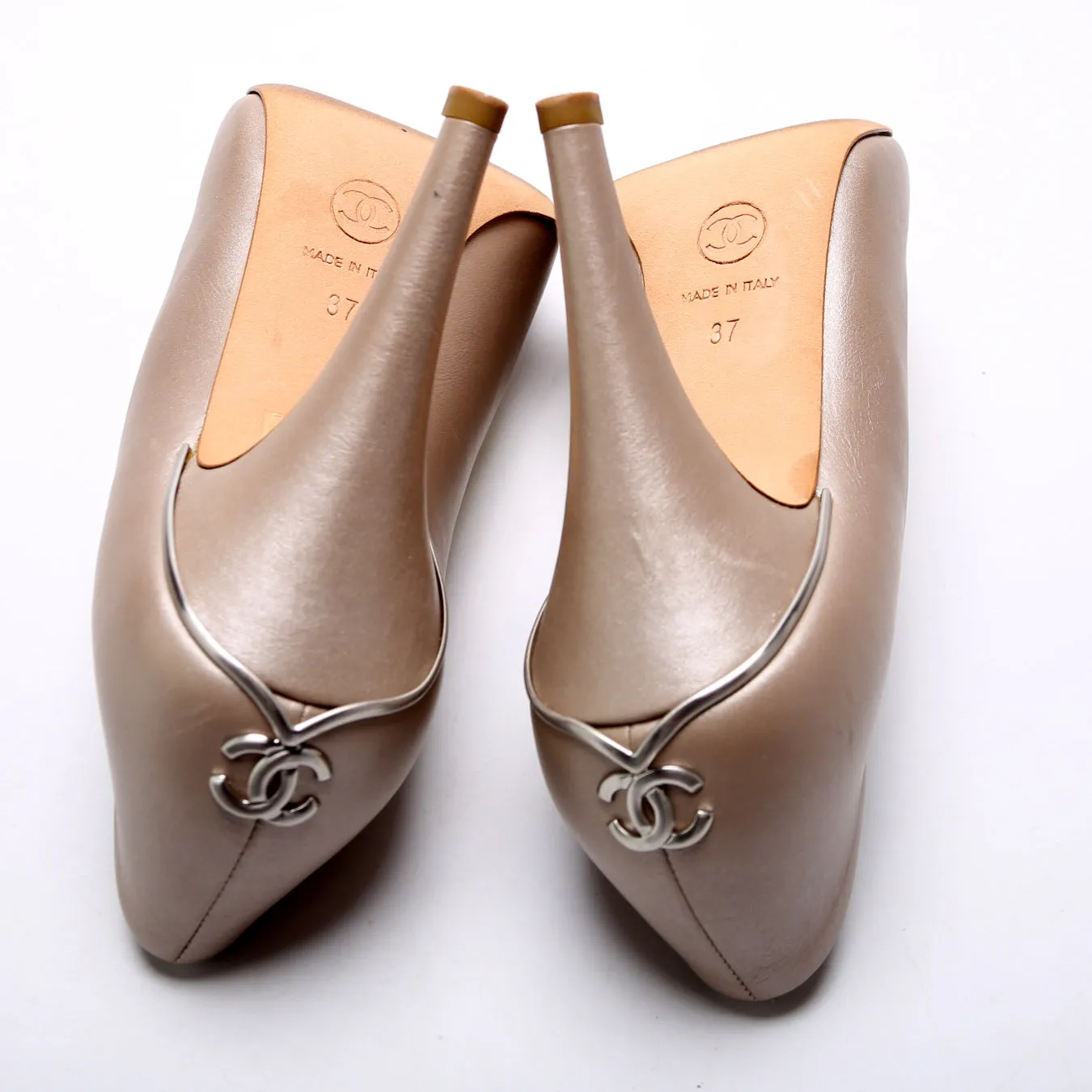 CC Open Toe Pumps Size 37