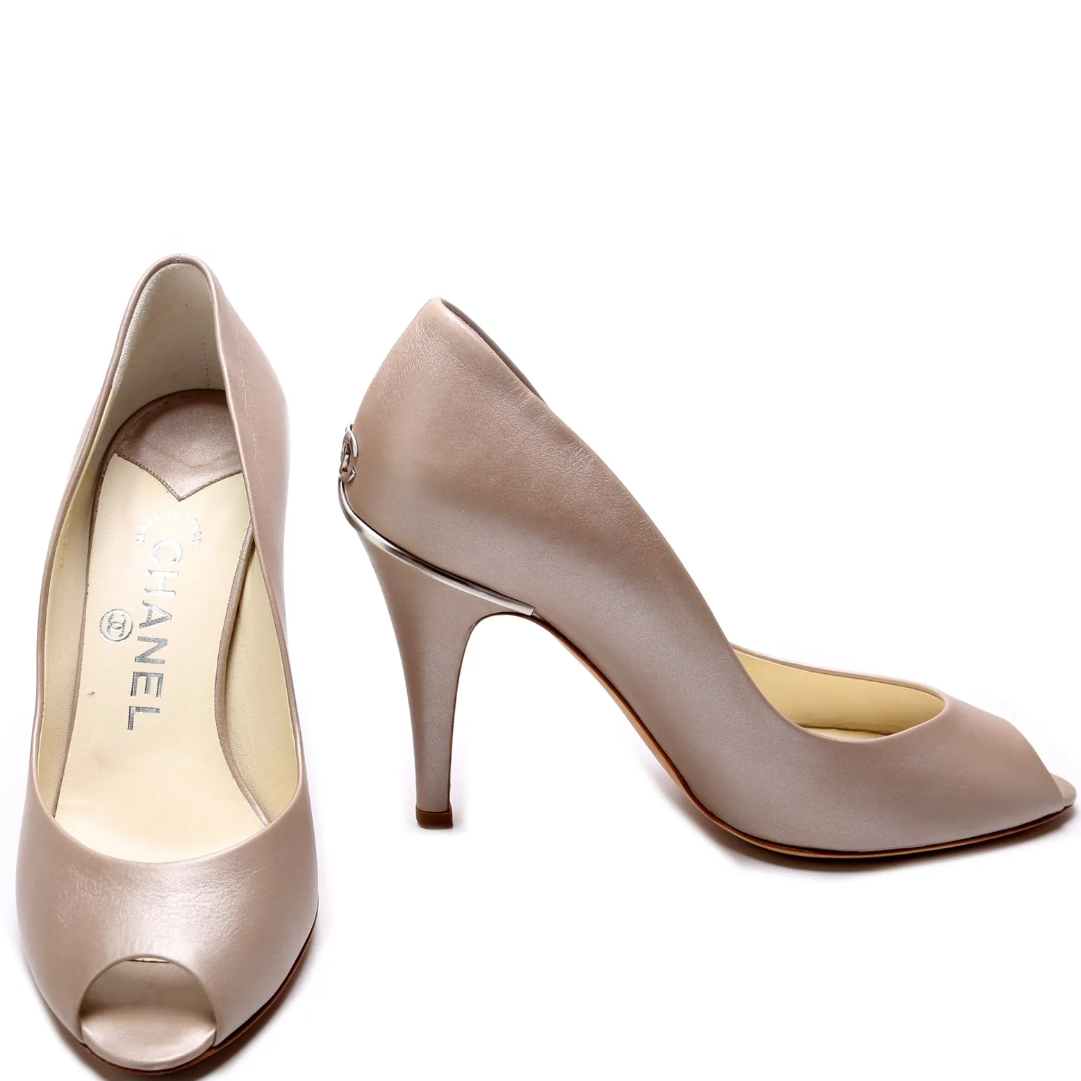 CC Open Toe Pumps Size 37