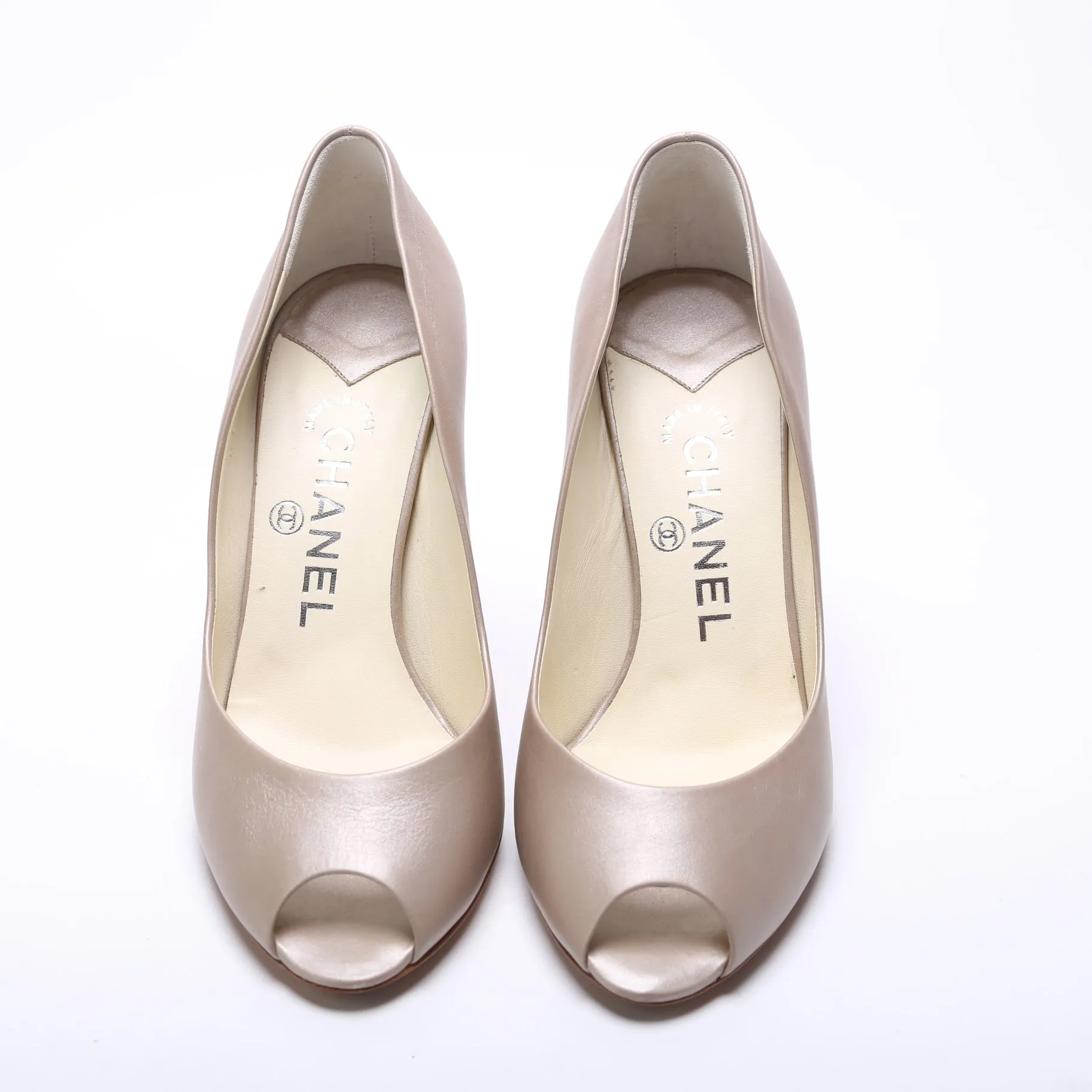 CC Open Toe Pumps Size 37