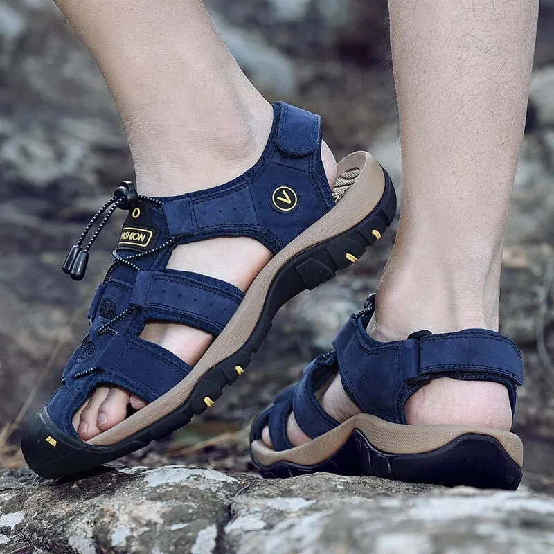 Cuzcare Orthopedic Sandals For Men Hollow Casual