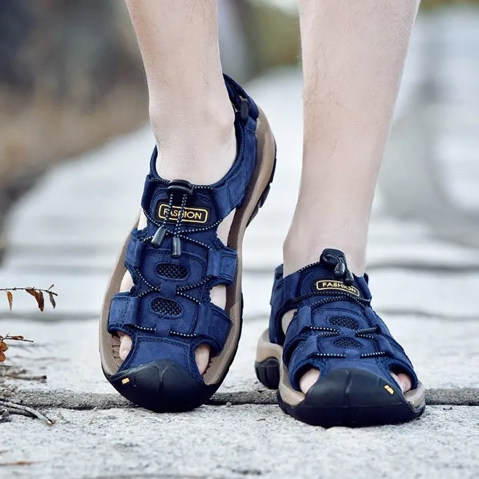 Cuzcare Orthopedic Sandals For Men Hollow Casual