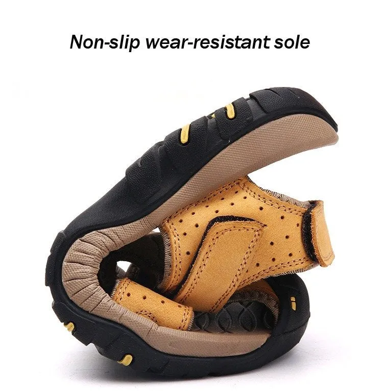 Cuzcare Orthopedic Sandals For Men Hollow Casual