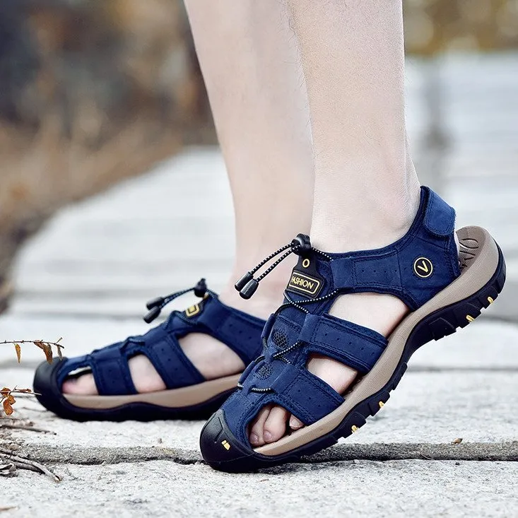 Cuzcare Orthopedic Sandals For Men Hollow Casual