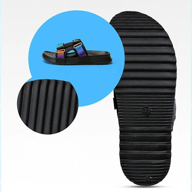 Cuzcare Women Orthopedic Sandals Hologram Design Waterproof Trendy Summer