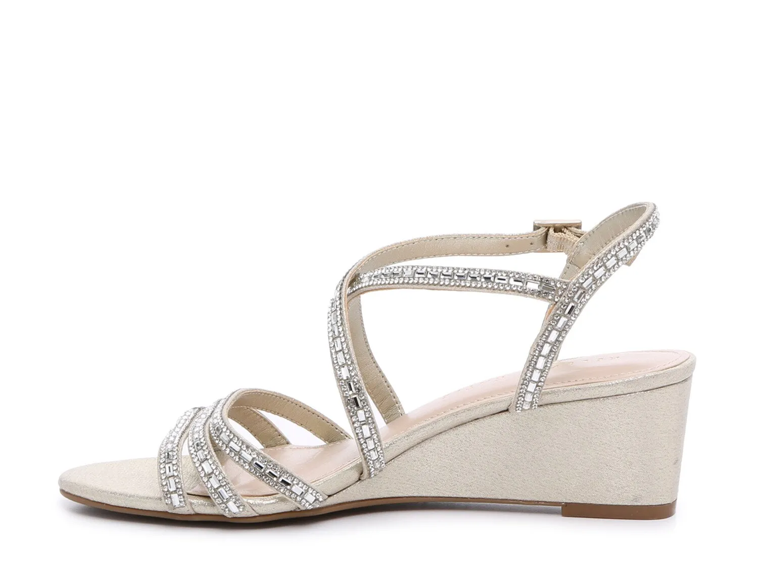 Kelly & Katie Tahada Wedge Sandals, Beige-Yellow