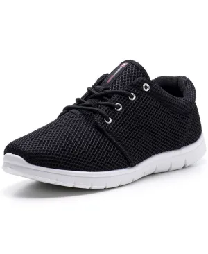 Kilian Mesh Sneakers Casual Shoes Men's and Women's Lightweight Trainer Alpine Swiss ,  black