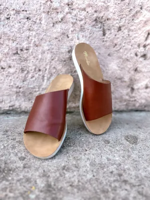 Lola Cognac Sandal