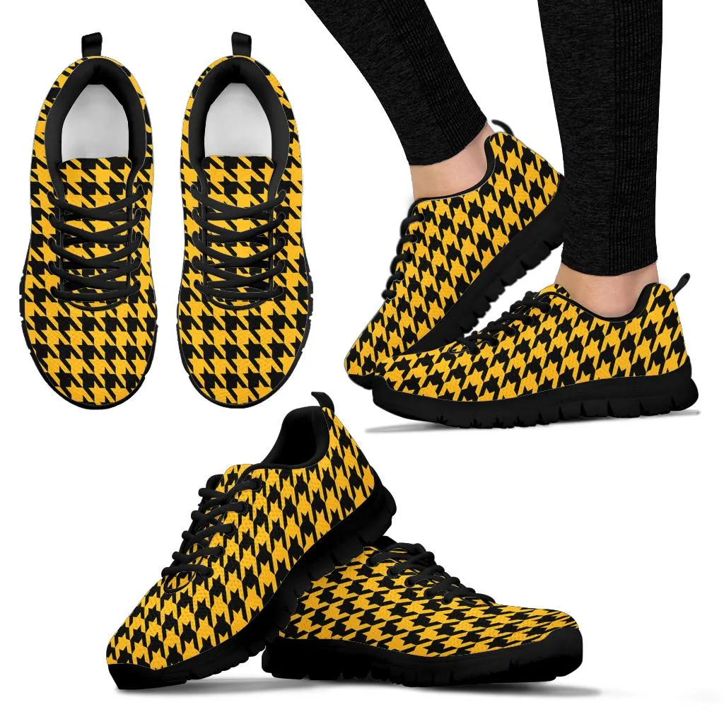 Mesh Sneakers_Black on Athletic-Gold_P_HT Pattern