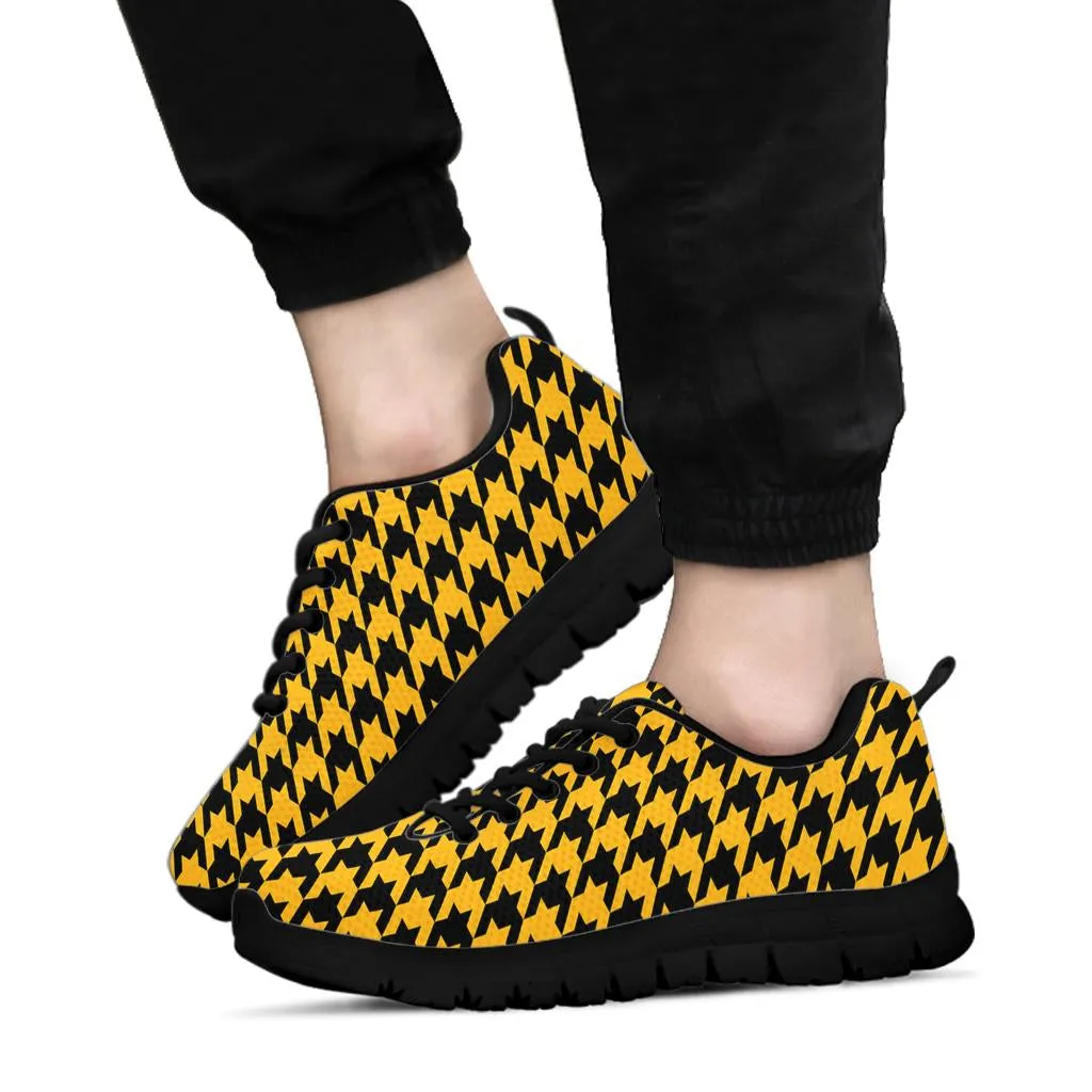 Mesh Sneakers_Black on Athletic-Gold_P_HT Pattern