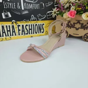 Pink Studs Sandals