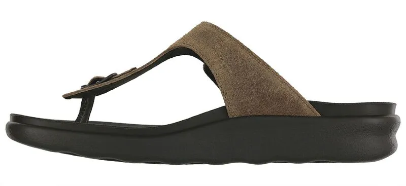 SAS Women's Sanibel T-Strap Slide Sandal TRAIL