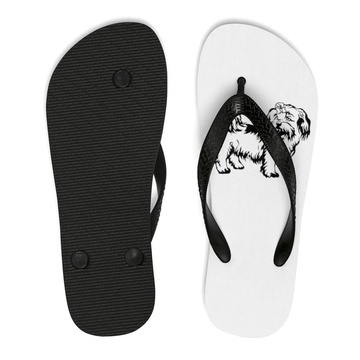 Shih Tzu Unisex Flip-Flops