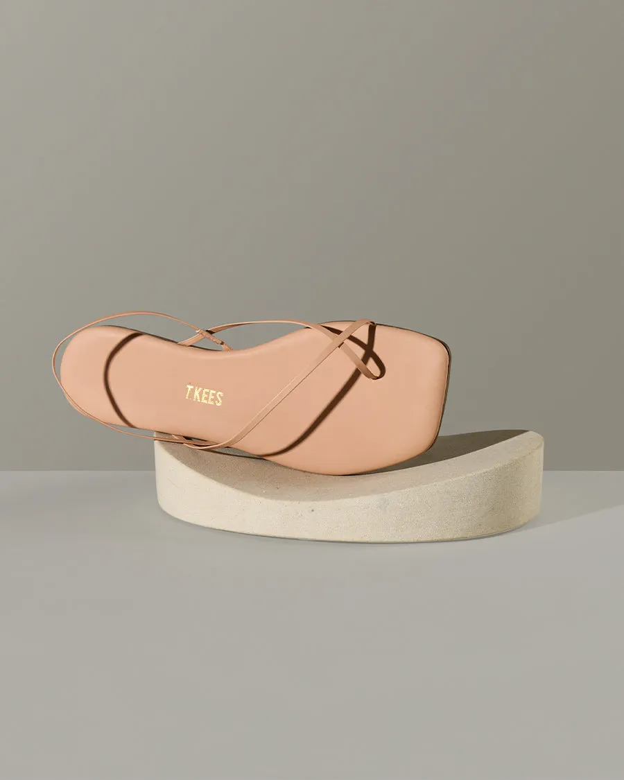 Square Toe Millie - Nude Beach