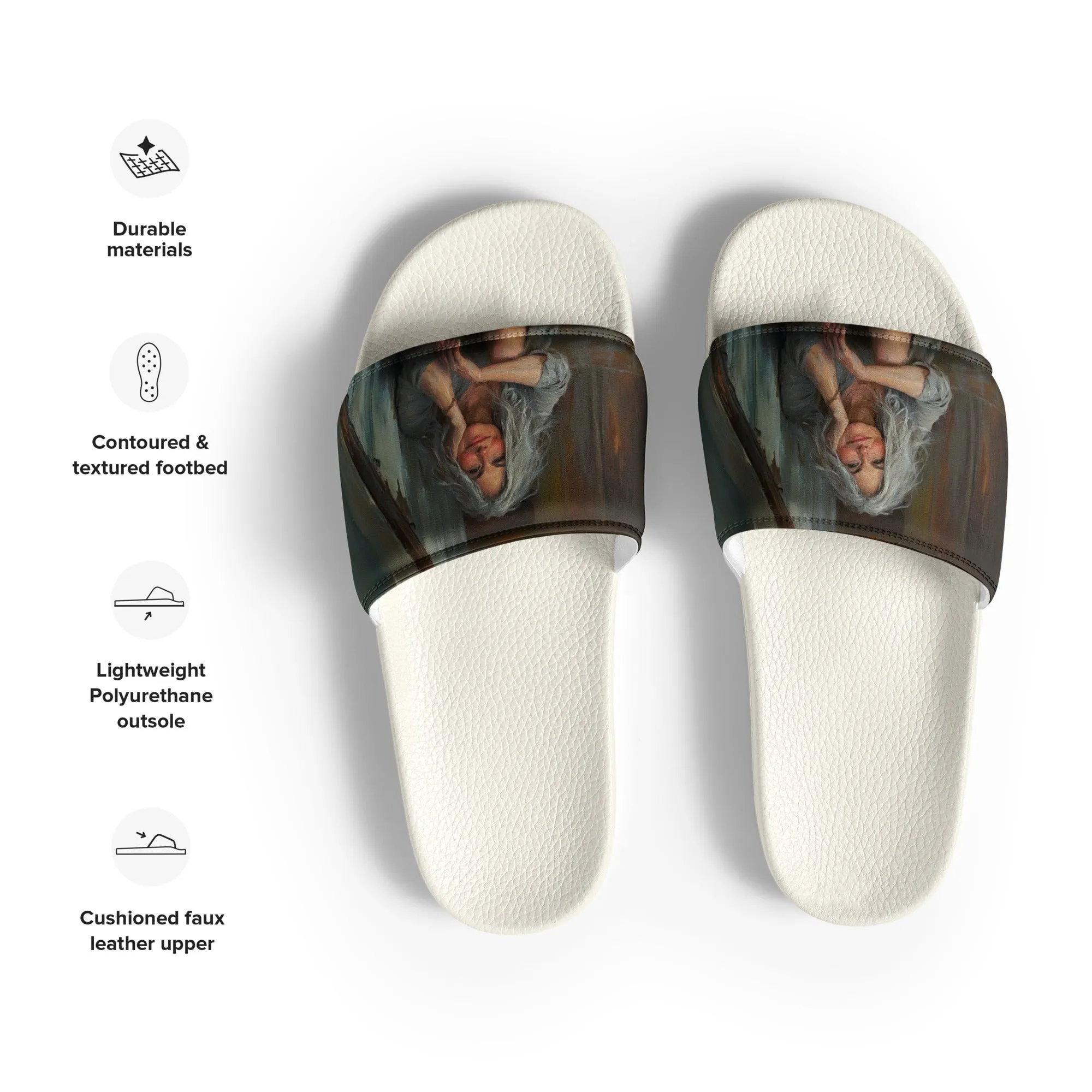 Strength in Simplicity Worn Radiance Women's slides