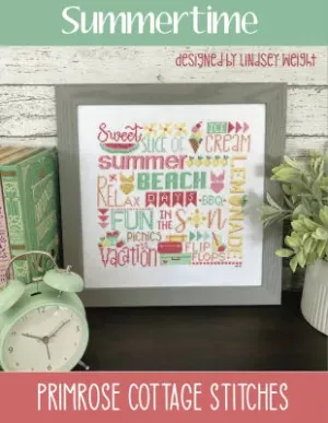 Summertime - Primrose Cottage Stitches - Cross Stitch Patterns