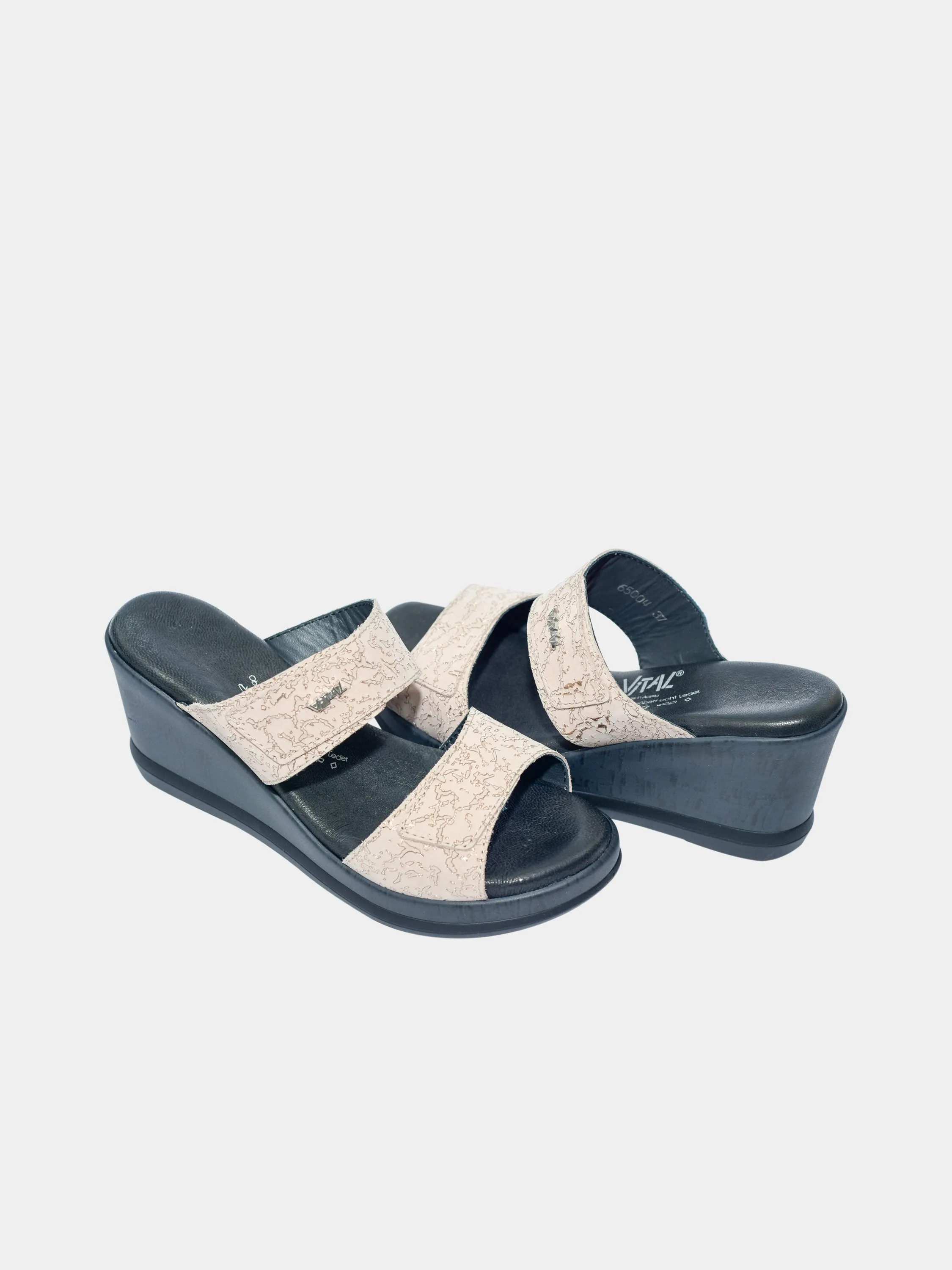 Vital Women's Leather Wedges